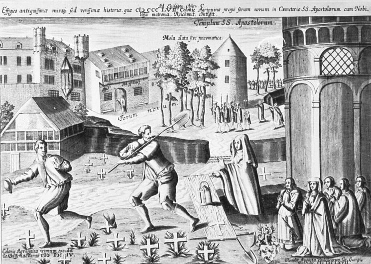 Köln Richmodislegende von Johann Bussemacher 1604