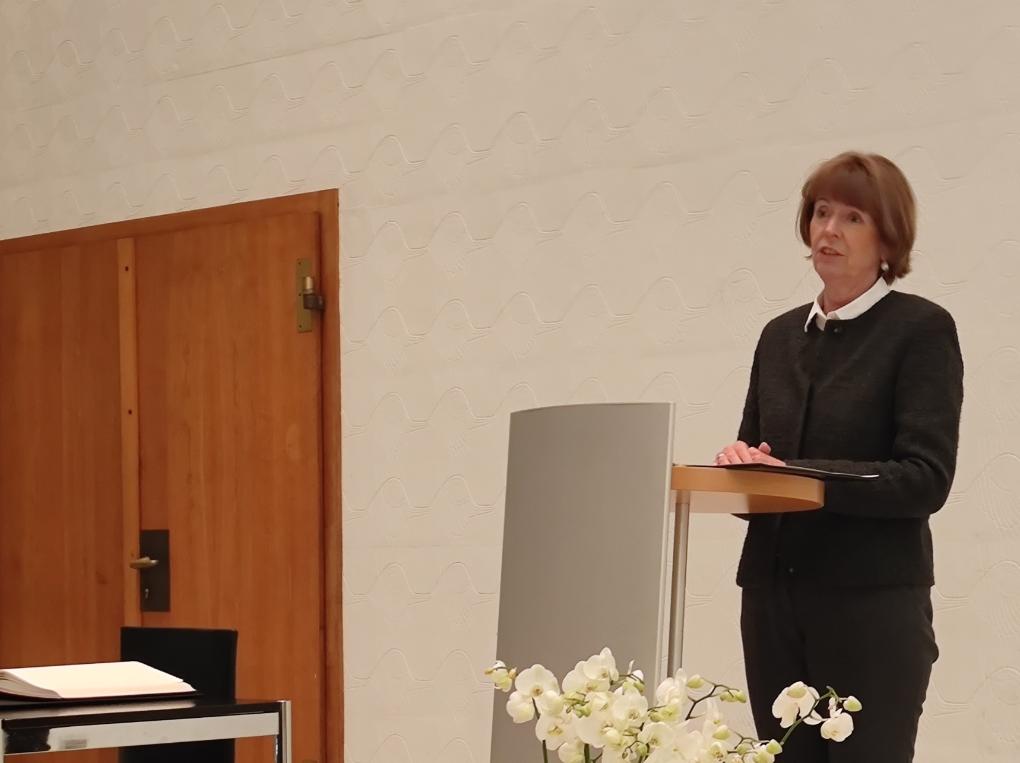Oberbürgermeisterin Henriette Reker bei Ihrer Begrüßungsansprache