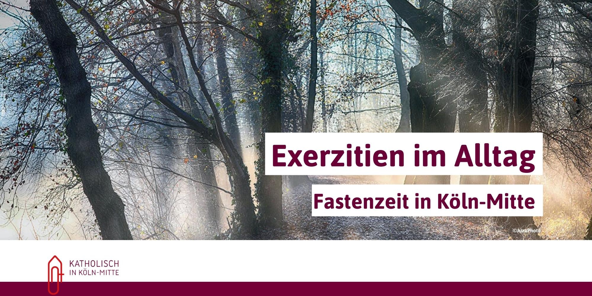 Exerzitien im Alltag Fastenzeit 2026 header