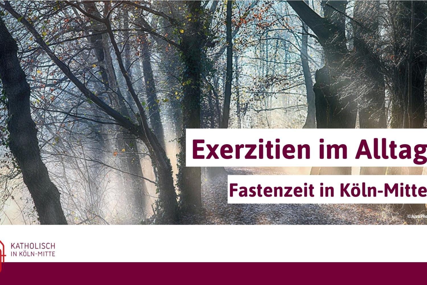 Exerzitien im Alltag Fastenzeit 2026 header